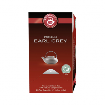 Teekanne Premium Earl Grey, Schwarztee, Teebeutel im Kuvert, 2. Entnahmefach/displaytauglich